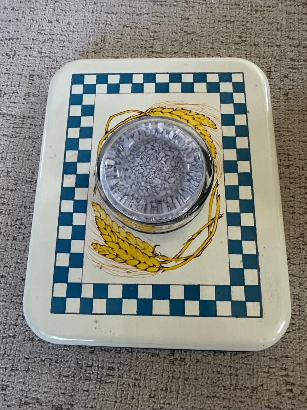 Vintage 1970s Pepperidge Farm English Biscuit Tin - Luce Corp Dri-Nob Lid